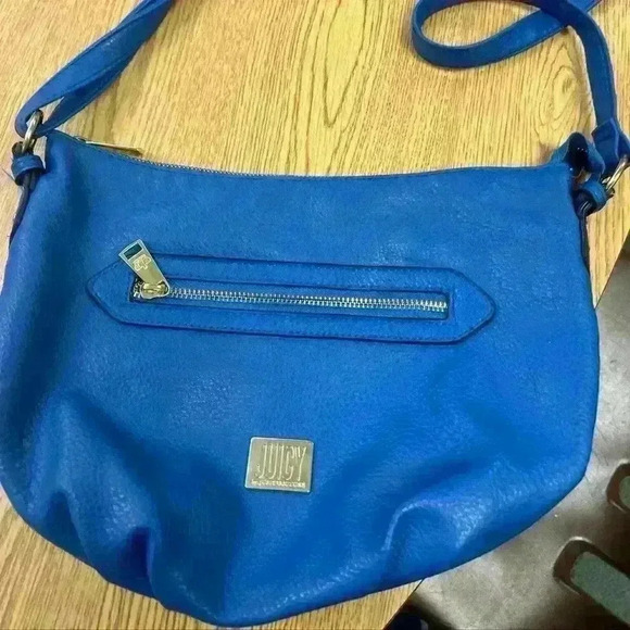 Juicy Couture Handbags - Juicy Couture Blue Shoulder Bag
